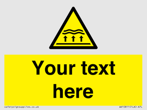 Custom Warning: Flood zone